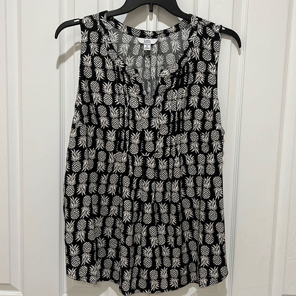 Croft & Barrow without sleeve top NWOT